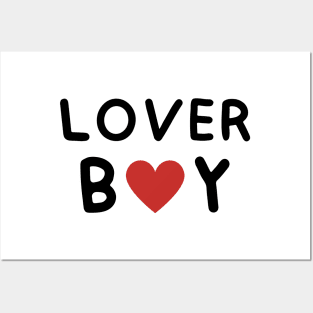 Lover boy - boys valentines day - funny Posters and Art